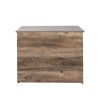 Dog Crate Furniture , Medium Wooden Dog Crate with Double Doors, Dog Furniture, Indoor Dog Kennel, Medium