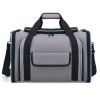 Expandable Pet Carrier Airline Approved Cat Dog Carrier Cat Collapsible Soft Carrier Bag with Removable Fleece Pad Pockets Breathable Mesh Adjustable