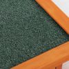 Large three box rabbit cage,for Indoor and Outdoor Use, orange